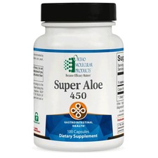 Ortho Molecular Products Super Aloe 450 - 100 Caps exp 1/28 picture