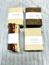 Benartex Fat Quarters Vintage Christmas Quilt Quilting Fabric 4 BUNDLES New Old picture