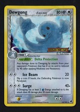 Dewgong 15/101 Reverse Holofoil Delta Species Dragon Frontiers Rare Pokemon TCG picture