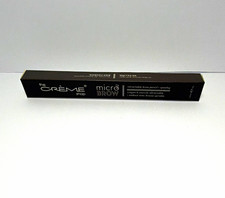 The Crème Shop Micro Brow Retractable Eyebrow Pencil + Spoolie, Granite picture