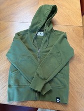 American Giant Classic Full Zip Hoodie Mens Small Green (Heavyweight Material) picture