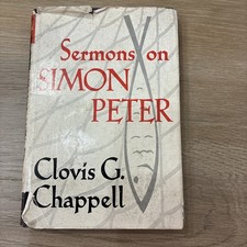 Sermons on Simon Peter Hardback Book 1959 Abingdon 1st Edition With Dustjacket picture