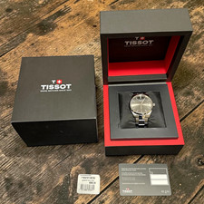 Tissot PR 100 40mm Quartz Gray Dial Steel Bracelet Date 100m picture