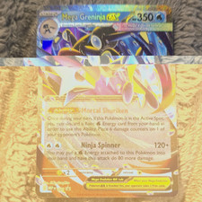 Pokemon TCG Mega Greninja EX 43/122 Ultra Rare Full Art Holo BREAKpoint picture