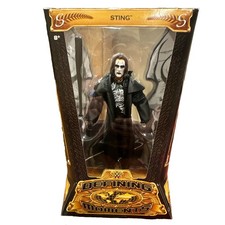 WWE Defining Moments Sting Action Figure Boxed Black Scorpion Series Age 8+ picture