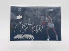 2012-13 Upper Deck Exquisite #B-SW Spud Webb UD Black Autographs #/99 picture