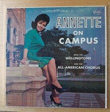LP - Annette On Campus, 1964, EX+ Vinyl picture