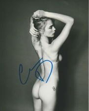 Cara Delevigne Autographed 8 x 10 Glossy Photo Reproduction picture