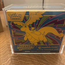 Pokemon Ascended Heroes Pokemon Center PKC ETB w/Case & Dark Dragonite picture