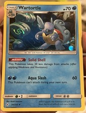 HD GALAXY SWIRL 🌀 Wartortle 34/214 Unbroken Bonds Cosmos Holo Promo Pokemon picture