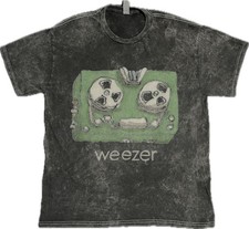 Weezer Green Album T-Shirt Punk Rock Music 100%Cotton Mineral Vintage Washed Tee picture