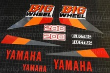 11pc Yamaha 1987 87' BW200 BIG WHEEL decals stickers aufkleber graphics kit picture