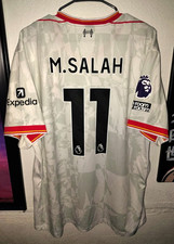 Liverpool 2024 2025 Third Authentic SALAH #11 Jersey Men's Size XXL picture