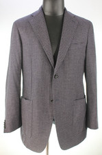 Canali Kei Collection $2800 Men's Unstructured Sport Coat Size 42R Made In Italy picture