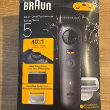 Braun All-in-One Style Kit Series 5 AIO5510 8-in-1 Beard Hair Body Trimmer Kit picture