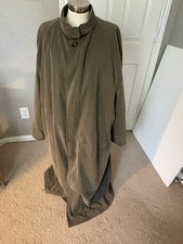 Allegri Impermeabile Italian Trench Coat - Size 54- Wool/cashmere Lined - Saks picture