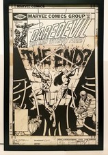 Daredevil #175 Elektra by Frank Miller 11x17 FRAMED Original Art Poster Marvel C picture