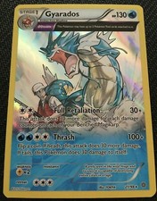 Gyarados FULL ART Holo Rare 21/98 XY Ancient Origins Pokemon TCG Holographic- LP picture