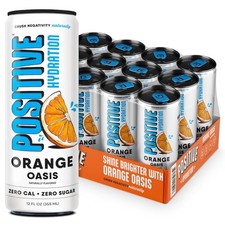 Positive Hydration Electrolyte Beverage - Orange Oasis 12 Fl Oz (Pack of 12)  picture