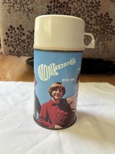 NEAR MINT Vintage 1967 The Monkees Metal Collectible Thermos (No Lunch box) WOW picture