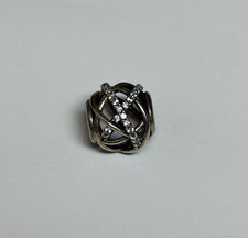 Pandora Sterling Silver Galaxy CZ Bead 791388CZ STOCK - .05 picture