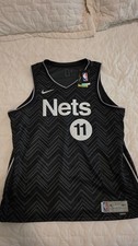 Nike NBA Brooklyn Nets Kyrie Irving Earned Edition Swingman Jersey Black 2XL picture