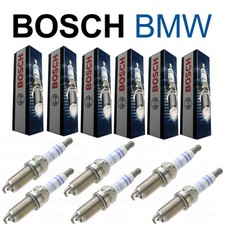 6-BMW Spark Plugs BOSCH OEM Platinum Set for 2010+ 1-3-4-5-6-7-X Series ZR5TPP33 picture