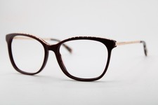 NEW CHELSEA MORGAN CM 202221 BURGUNDY GOLD HAVANA AUTHENTIC EYEGLASSES 55-16 picture
