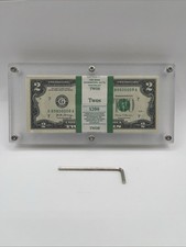 Acrylic 100 pack Bank Note BEP Currency Display Dollar Case ***Only 1 Case*** picture