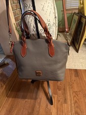Dooney & Bourke Women's Large Satchel Leather Bag New never used picture