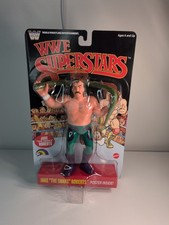 Mattel LJN  WWE Wrestling Superstars Jake The Snake Roberts Black Card Figure picture