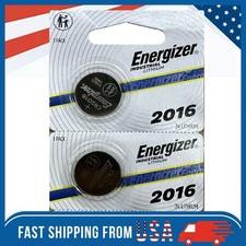 LOT 2-100 ENERGIZER 3V LITHIUM BATTERY CR2016 2016 BR2016 DL2016 Button Cell picture