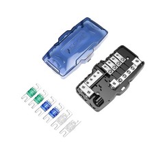 RECOIL ZMPG-4 4-Way Mini-ANL Fused Distribution Block with 4-Way Ground Block picture