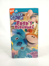 Blue's Clues Blue's Room Fred's Birthday 2006 VHS Nick Jr. BRAND NEW SEALED picture