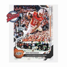 Drew Mestemaker Oklahoma State 2026-27 Bowman U NOW Football Card 7 Presale picture
