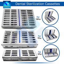 Dental Autoclave Sterilization Cassette Rack Box Tray For 5-7-10 Pcs Instruments picture