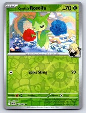 Cynthia's Roselia 007/182 Common Destined Rivals Pokemon Reverse Holo picture