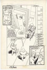 Dark #4 pg 27 Original Comic Art by Mark Bright picture