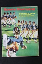 Sports Illustrated February 1969 Fran Tarkenton New York Giants Magazine picture