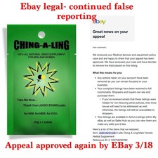 4 pills Ching A Ling Male Female Herbal Supplement picture