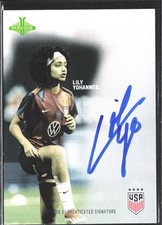 Lily Yohannes Soccer Card AUTO 2024 Parkside One Nation USWNT picture