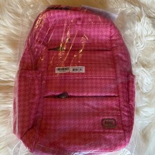 Lug Hopper SE Backpack Pink Houndstooth NWT, medium bag picture