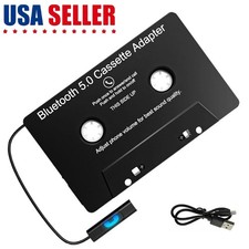 Car Audio Cassette Receiver, Bluetooth 5.0 Cassette Aux Adapter for Listening picture