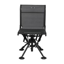 Mossy Oak 360 Degree Swivel Blind Chair with Adjustable Legs, Black picture