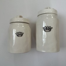 Rae Dunn Artisan Collection Have a Royal Day Cannister Set picture