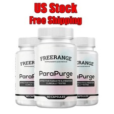 FreeRange ParaPurge Advanced Parasite Cleanser Para Purge 60 Capsules 3 Pack picture