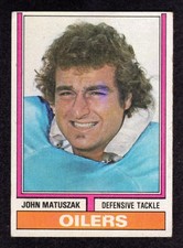 1974 Topps #148 John Matuszak Houston Oilers ROOKIE Football Card F/G picture