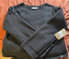 Duckworth Powder Cropped Crew Size Medium New With Tags Color Is Black Coffee picture