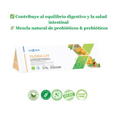 FuXion Flora Liv Suplemento Probiótico Prebiótico Para Salud Digestiva 28 Sticks picture
