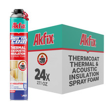 Akfix Thermcoat Spray Foam Insulation Closed Cell Fire Rated Self Expanding 24P picture